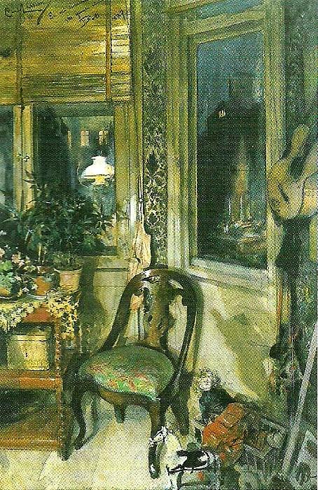 Carl Larsson leksakshornet France oil painting art